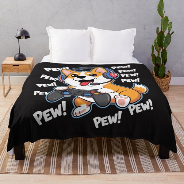 Item preview, Gamer Corgi Gaming Dog designed and sold by Ikwalima.