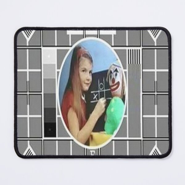 Item preview, BBC Test Card F Retro Nostalgia Art designed and sold by ViralByDesign.