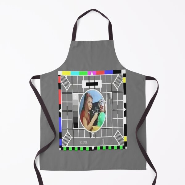 Item preview, BBC Test Card F Retro Nostalgia Art designed and sold by ViralByDesign.