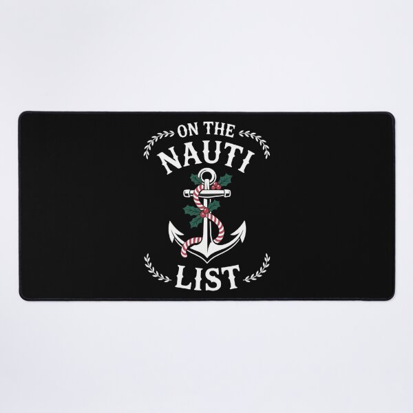 Item preview, Christmas Nautical Anchor Beach -On The Nauti List designed and sold by BiellaSar.