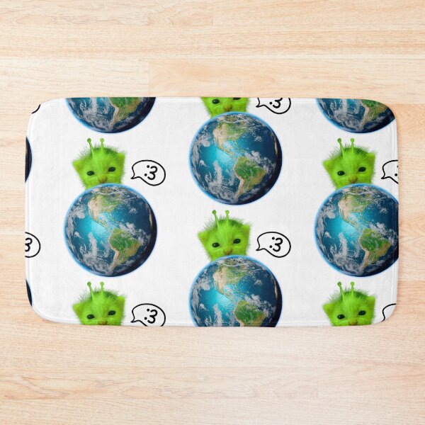 Item preview, Funny Meme Alien Baby Cat designed and sold by RebeccaLittlee.