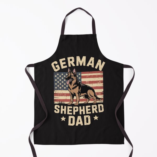 Item preview, German Shepherd Dad American Flag German Shepherds designed and sold by Ikwalima.