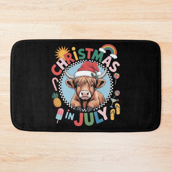 Item preview, Christmas in July Baby Highland Cow Summer Beach designed and sold by BiellaSar.