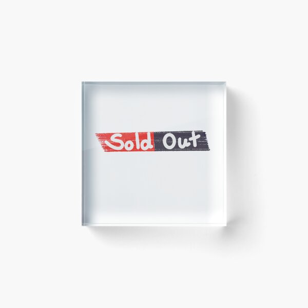 Item preview, Brush Stroke Sale Status Stickers designed and sold by Ikattyg.
