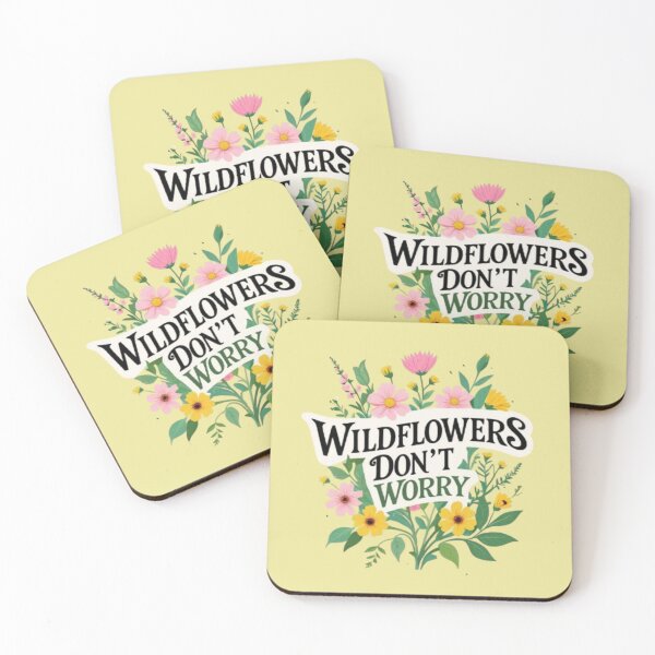 Item preview, Wildflowers don't worry designed and sold by CareersRUs.