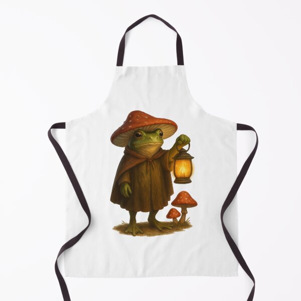 Item preview, Semi-Realistic Frog Witch with Lantern designed and sold by MythicPixel.