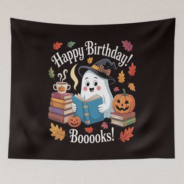 Item preview, Cute Ghost Reading Book Lovers Halloween Read More Books designed and sold by VladoZork.