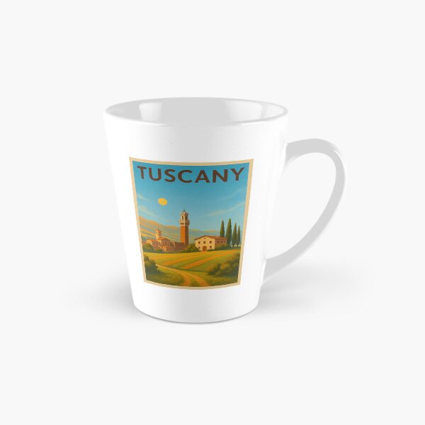 Item preview, Tuscany Italy Travel Art – Rolling Hills, Cypress Trees and Italian Countryside Souvenir designed and sold by Annika Shurafa.