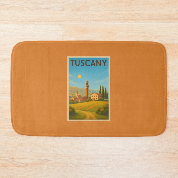 Item preview, Tuscany Italy Travel Art – Rolling Hills, Cypress Trees and Italian Countryside Souvenir designed and sold by Annika Shurafa.