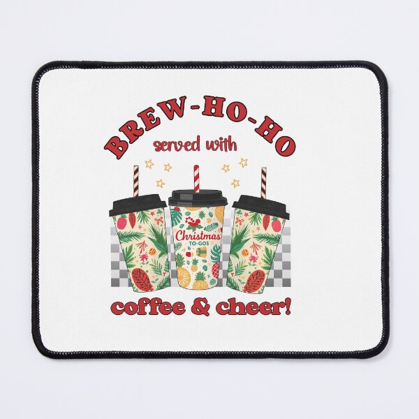 Item preview, Brew-Ho-Ho Coffee Christmas Design | Funny Holiday To-Go Cups with Festive Cheer designed and sold by Sun Sand & Sea Art.