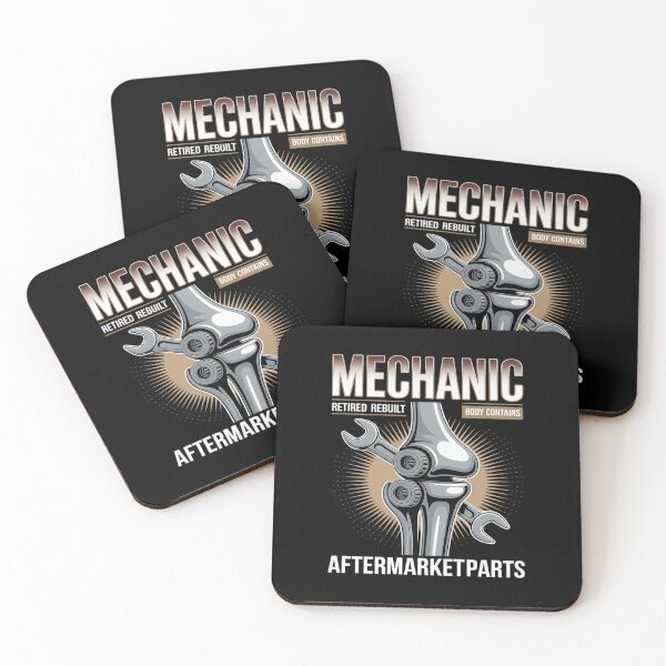 Item preview, Mechanic Retired Rebuilt Funny Aftermarket Parts designed and sold by itsnothatweird.