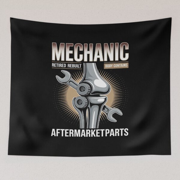 Item preview, Mechanic Retired Rebuilt Funny Aftermarket Parts designed and sold by itsnothatweird.