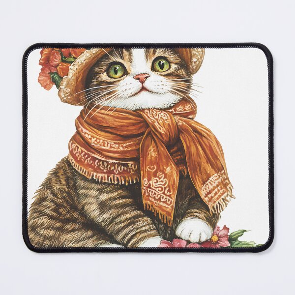 Item preview, Happy Cat with Playful Expression designed and sold by outgougachop.