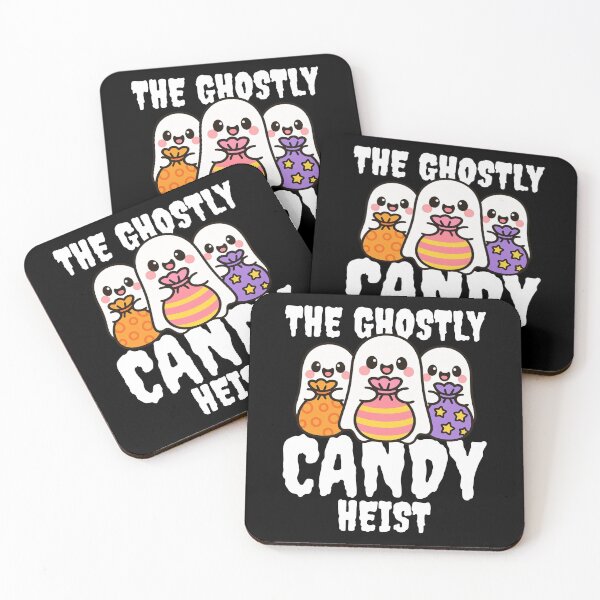 Item preview, THE GHOSTLY CANDY HEIST - GHOST HALLOWEEN designed and sold by KEF Custom.
