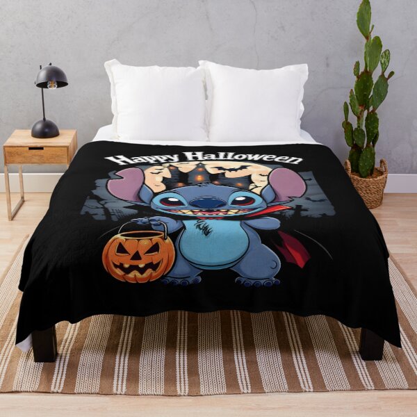 Item preview, Lilo & Stitch Happy Halloween – Cute Stitch Pumpkin Trick or Treat Art designed and sold by alolo2021.