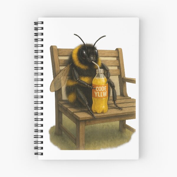 Item preview, Bumblebee with a Code Yellow Soda designed and sold by thehaywirehoney.
