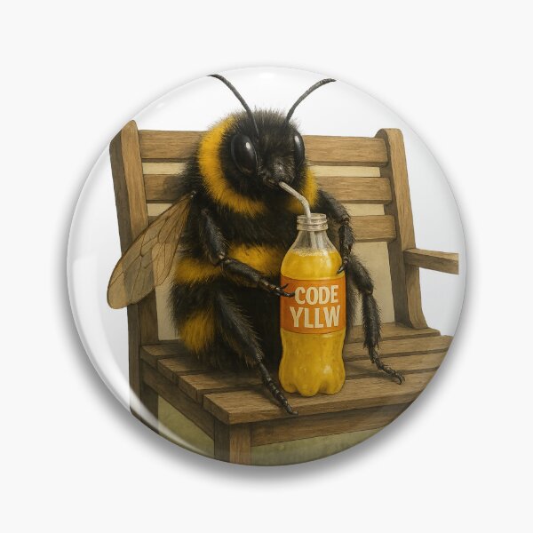 Item preview, Bumblebee with a Code Yellow Soda designed and sold by thehaywirehoney.