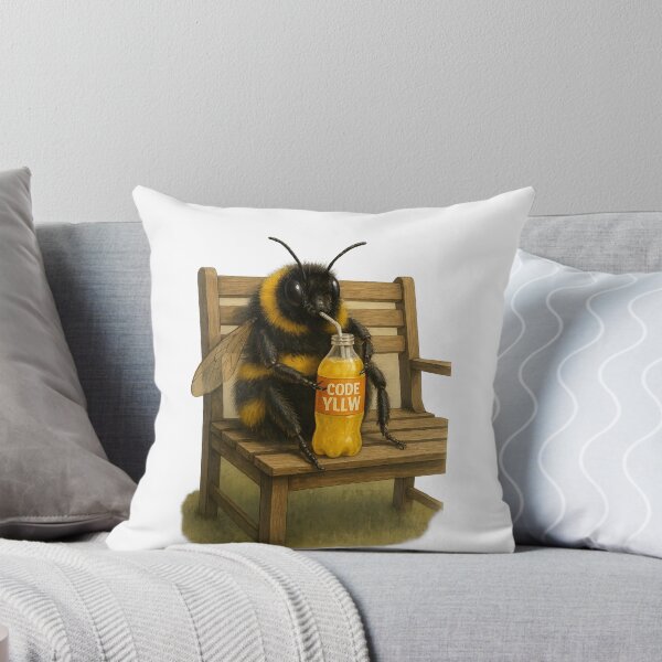 Item preview, Bumblebee with a Code Yellow Soda designed and sold by thehaywirehoney.