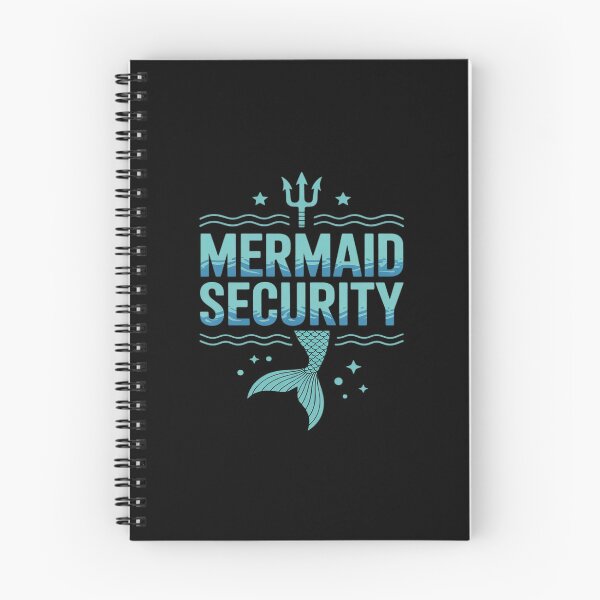Item preview, Mermaid Security Squad Matching Trident Birthday Love Merman designed and sold by itsnothatweird.