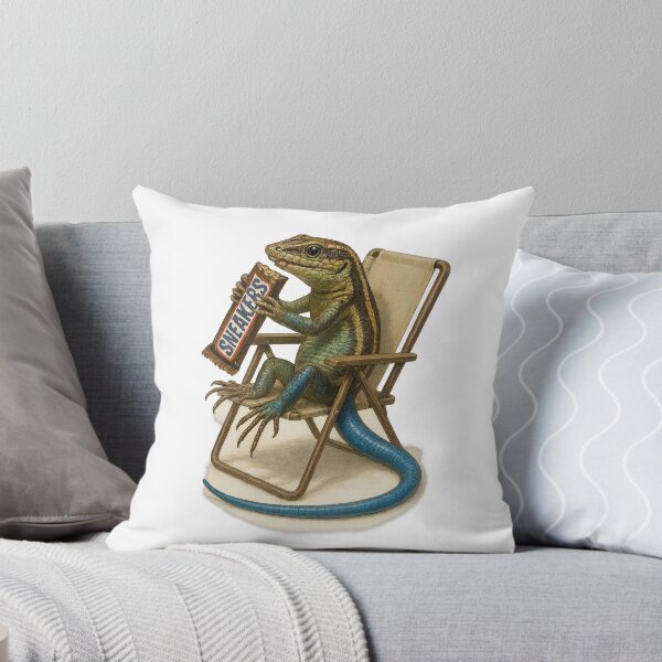 Item preview, Blue Tailed Skink Enjoying a Candy bar designed and sold by thehaywirehoney.