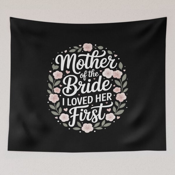 Item preview, Mother of the Bride I Loved Her First Floral Groom Wedding designed and sold by procionartss.