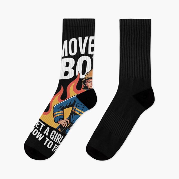 Item preview, Move Over Boys Firefighter Women Empowerment Strong designed and sold by procionartss.