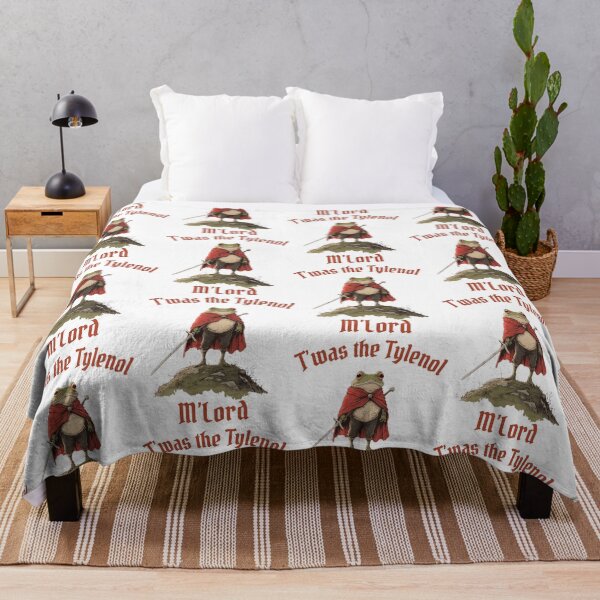 Item preview, Twas the Tylenol M'lord Frog Meme designed and sold by didiershreves.