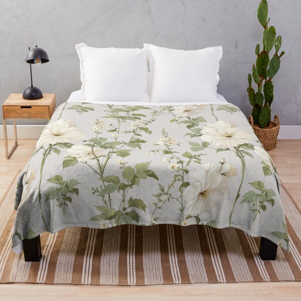 Item preview, White Hollyhock designed and sold by CoolPixels.