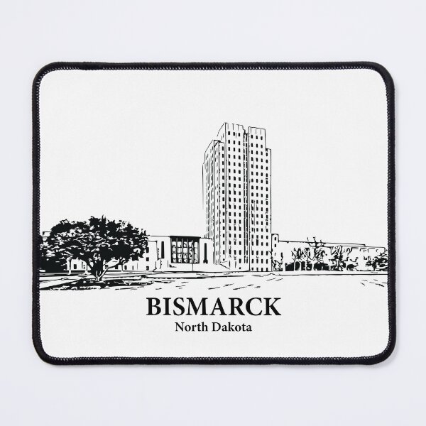 Item preview, Bismarck - North Dakota designed and sold by Lakeric Cityscapes.