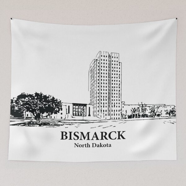 Item preview, Bismarck - North Dakota designed and sold by Lakeric Cityscapes.