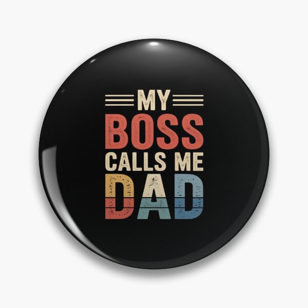 Item preview, My Boss Calls Me Dad Humorous Honorary Father designed and sold by procionartss.