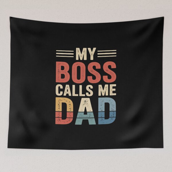 Item preview, My Boss Calls Me Dad Humorous Honorary Father designed and sold by procionartss.