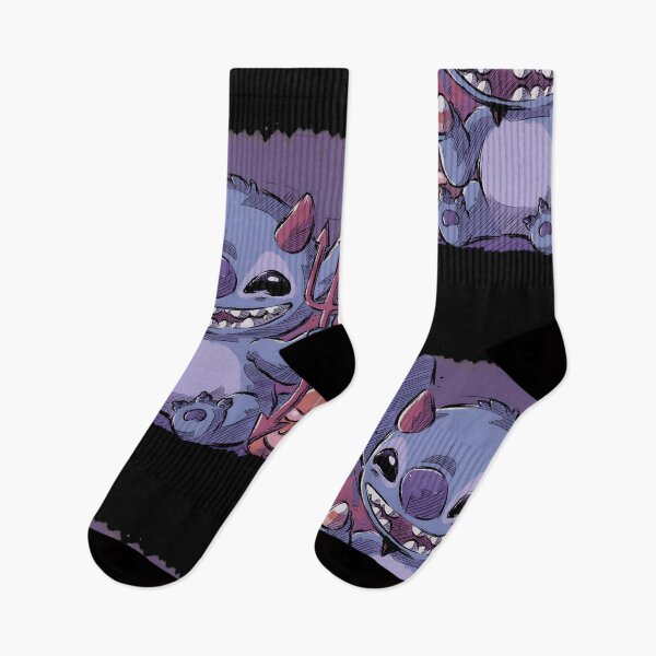 Item preview, Lilo & Stitch Devil Halloween – Cute Stitch with Trident and Pumpkins Art designed and sold by alolo2021.