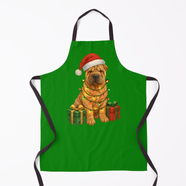Item preview, Christmas Shar Pei Dog designed and sold by EstelleStar.