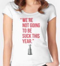 Camiseta entallada de cuello redondo Cita de Alex Ovechkin Washington Capitals: no nos vamos a chupar este año