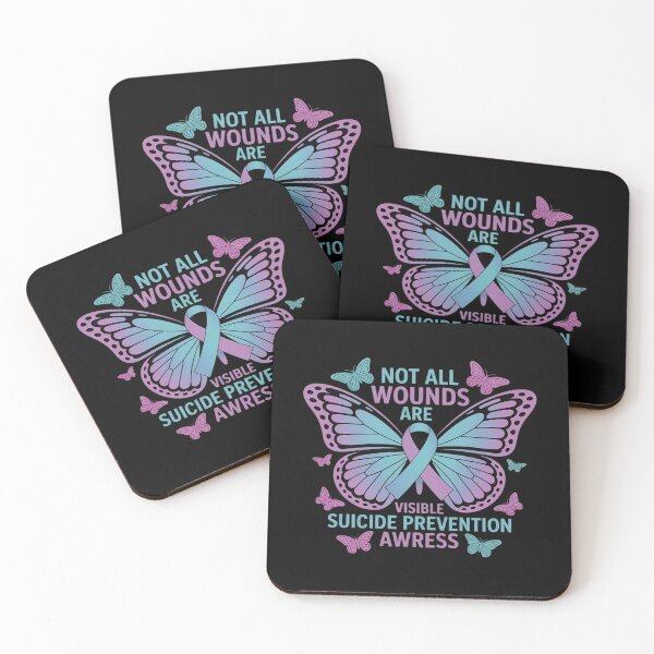 Item preview, Not All Wounds Are Visible Suicide Prevention Awareness Day designed and sold by petrichorsworld.