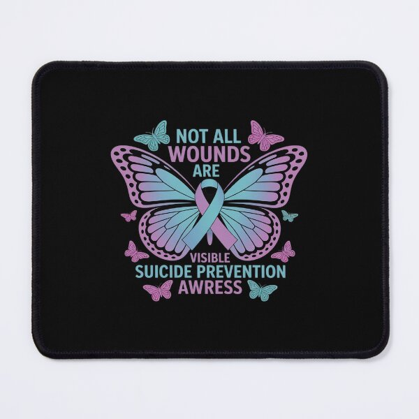 Item preview, Not All Wounds Are Visible Suicide Prevention Awareness Day designed and sold by petrichorsworld.