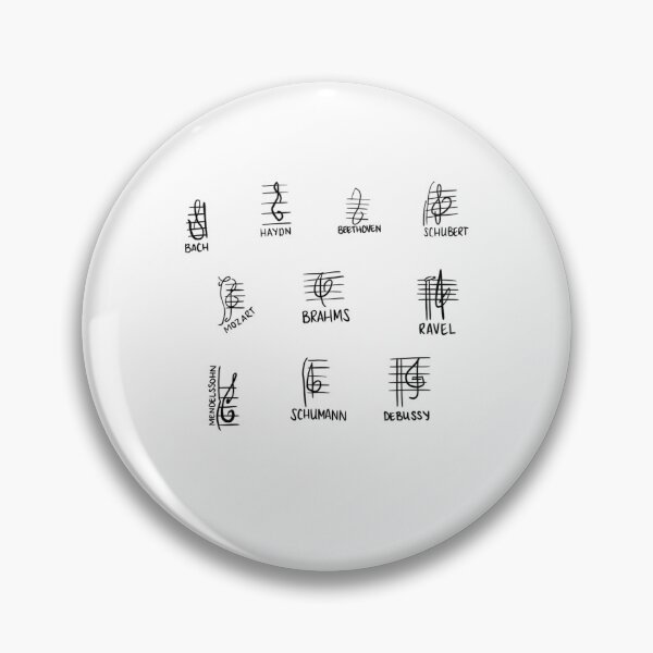 Item preview, Composer Treble Clefs  designed and sold by Elizabethjen1.