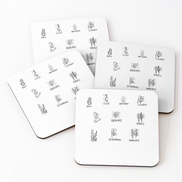 Item preview, Composer Treble Clefs  designed and sold by Elizabethjen1.