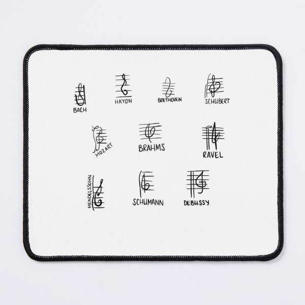 Item preview, Composer Treble Clefs designed and sold by Elizabethjen1.