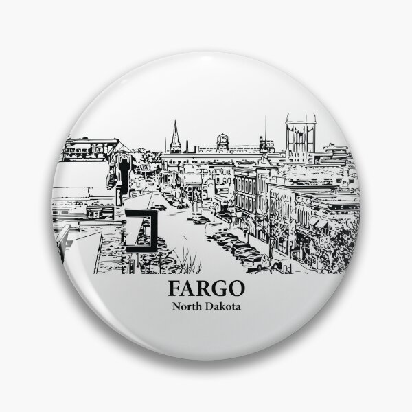 Item preview, Fargo - North Dakota designed and sold by Lakeric Cityscapes.