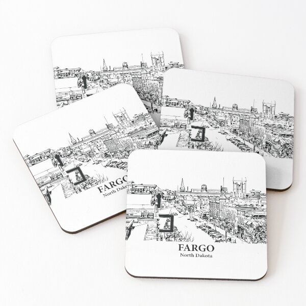 Item preview, Fargo - North Dakota designed and sold by Lakeric Cityscapes.