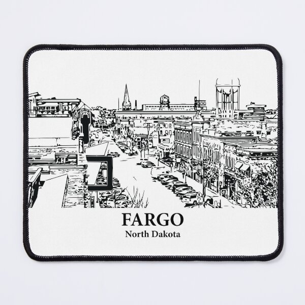 Item preview, Fargo - North Dakota designed and sold by Lakeric Cityscapes.