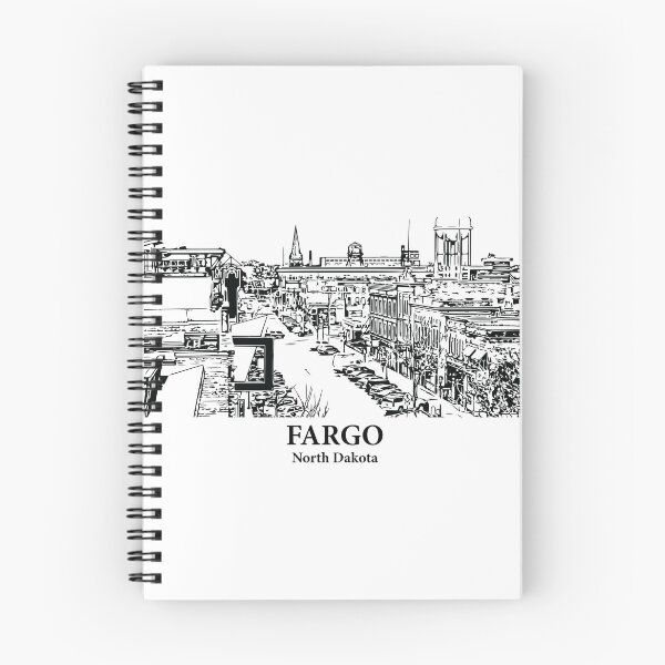 Item preview, Fargo - North Dakota designed and sold by Lakeric Cityscapes.