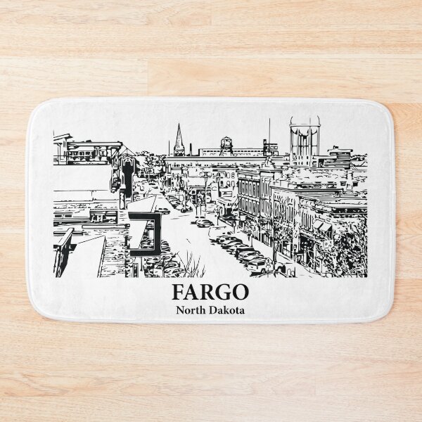 Item preview, Fargo - North Dakota designed and sold by Lakeric Cityscapes.