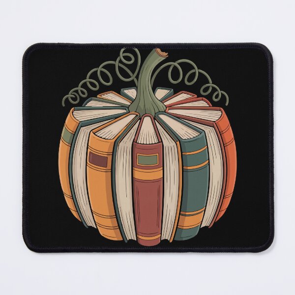 Item preview, Pumpkin Made of Books Fall Reading Design designed and sold by YourArt7.