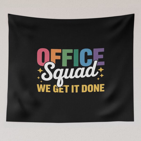 Item preview, Office Squad We Get It Done Back to School Happy First Day  designed and sold by petrichorsworld.