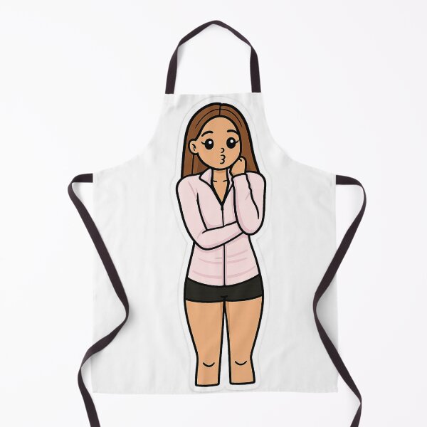 Item preview, Cute Cartoon Girl in Pink Hoodie Sticker designed and sold by ha11e11.