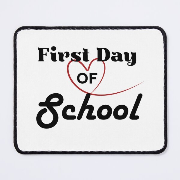 Item preview, Happy First Day of School Heart Designign designed and sold by DisignByPrince.