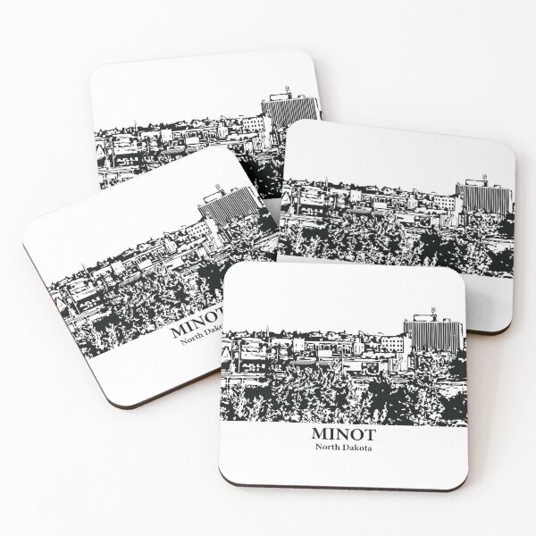 Item preview, Minot - North Dakota designed and sold by Lakeric Cityscapes.